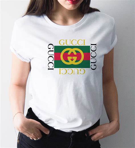 thsirt donna gucci classica|gucci long sleeve shirt.